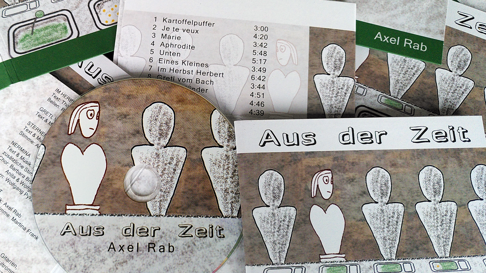 Axel Rab - Aus der Zeit CD